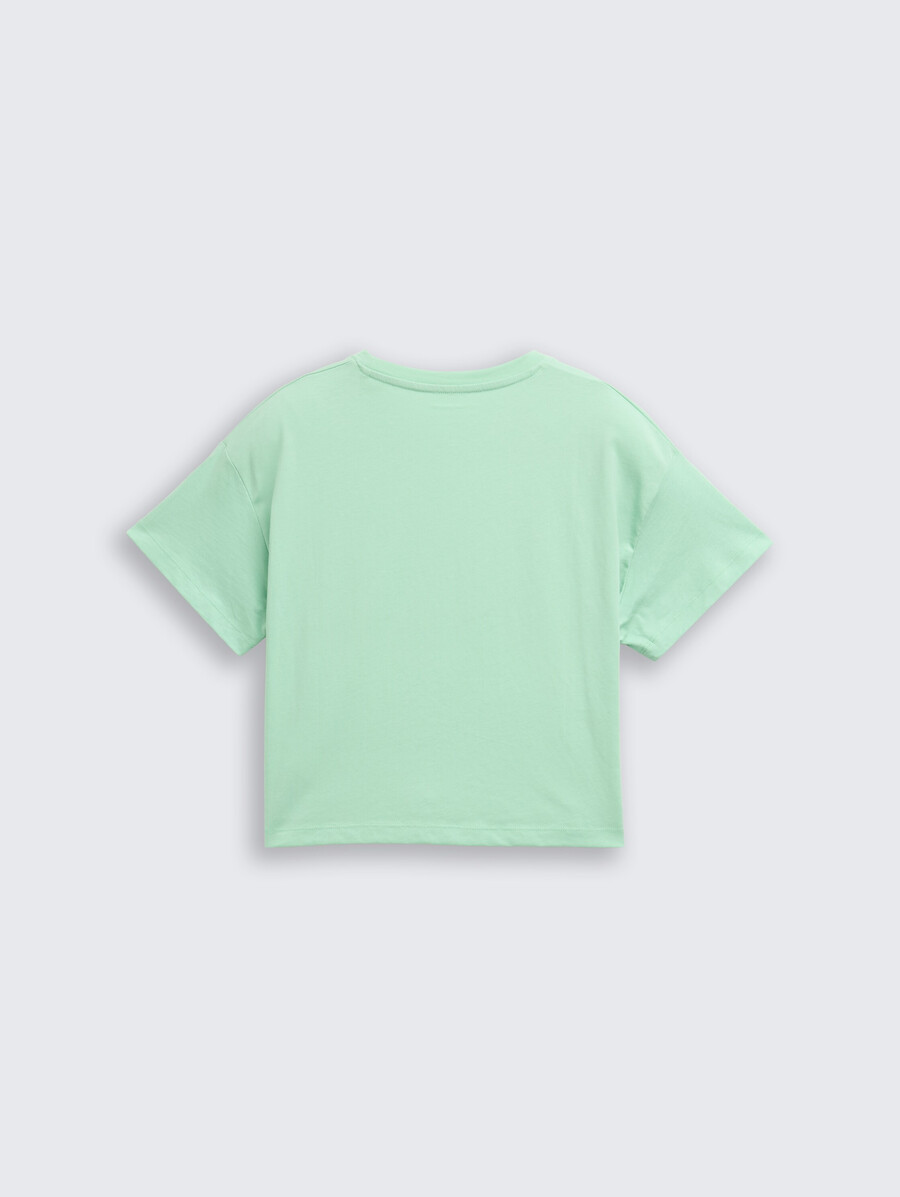 camiseta corta con estampado