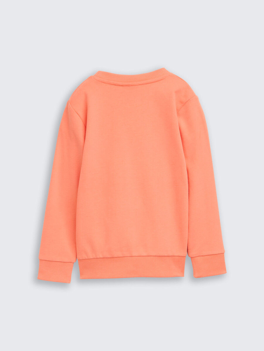 sudadera básica con estampado