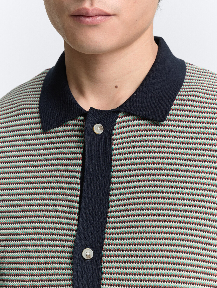 polo de algodón de punto