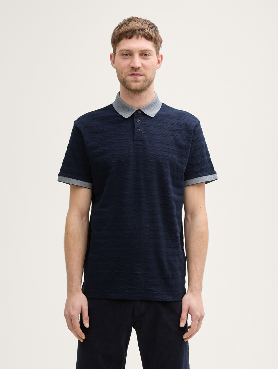 camisa polo de algodón