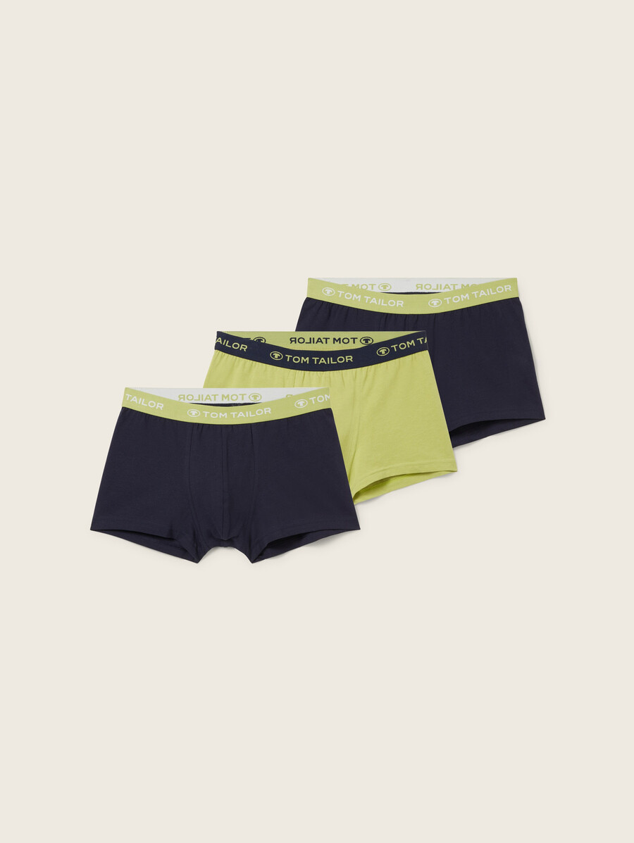 calzoncillos bóxer cortos en paquete de 3