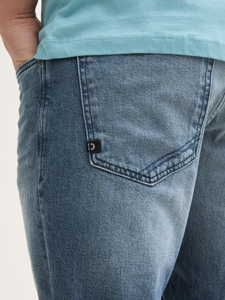 pantalones cortos vaqueros ajustados ttpiers con elástico