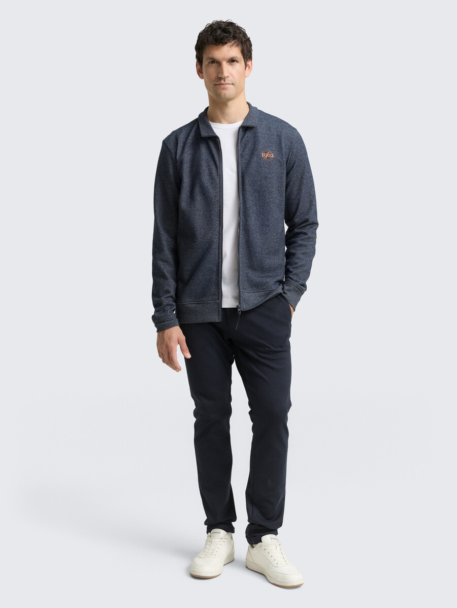 chaqueta de aspecto mixto
