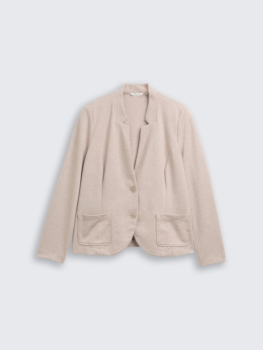 talla grande - blazer ajustado