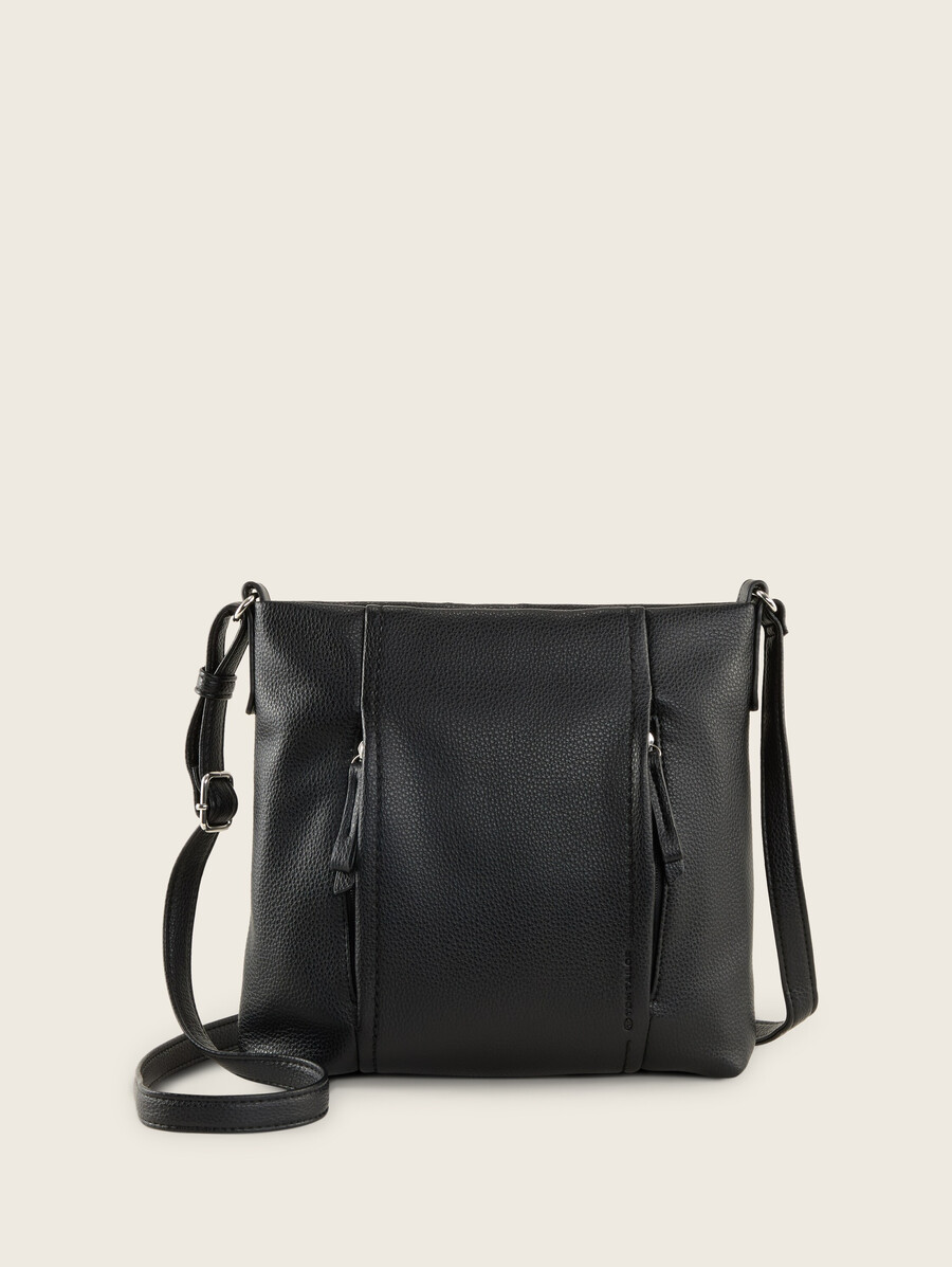 bolso de hombro ttbeca m con detalles de cremallera