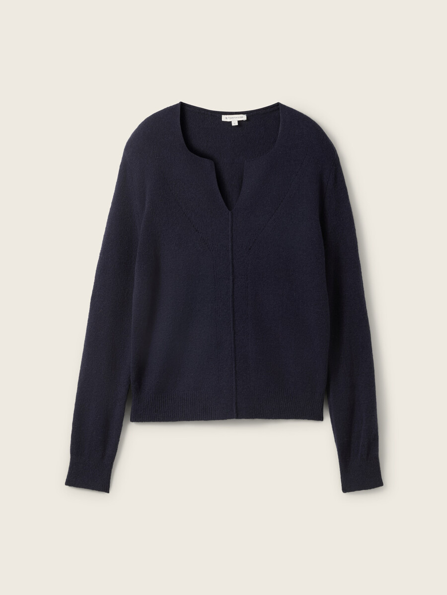 comfort wool - suéter texturizado
