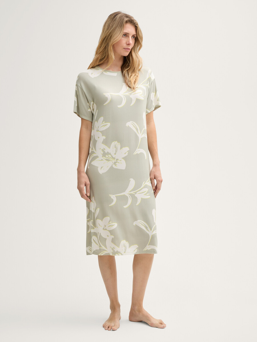 camisón estampado