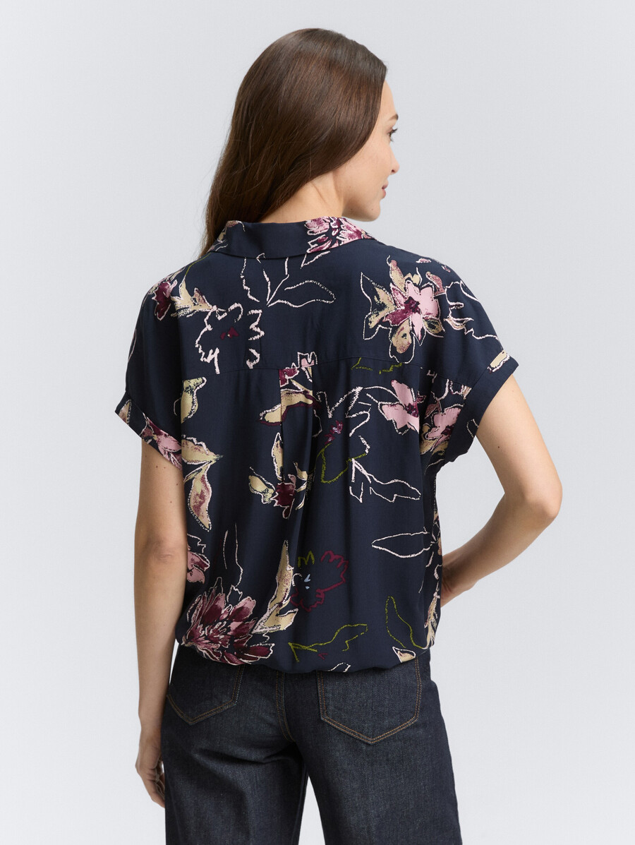 blusa con estampado