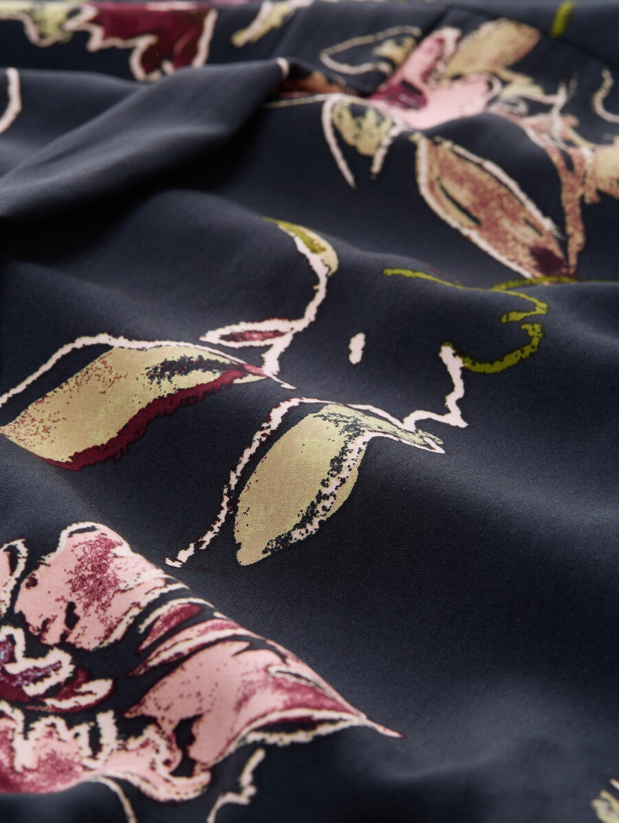 blusa con estampado