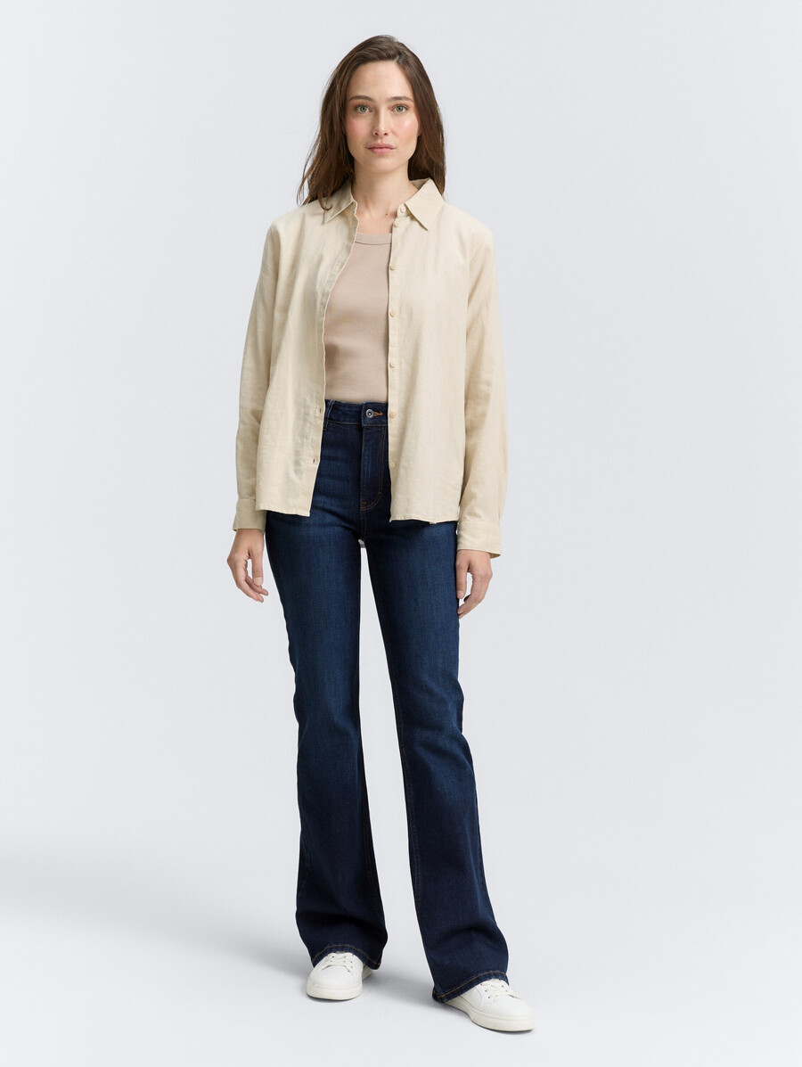 vaqueros bootcut ttstella con elástico