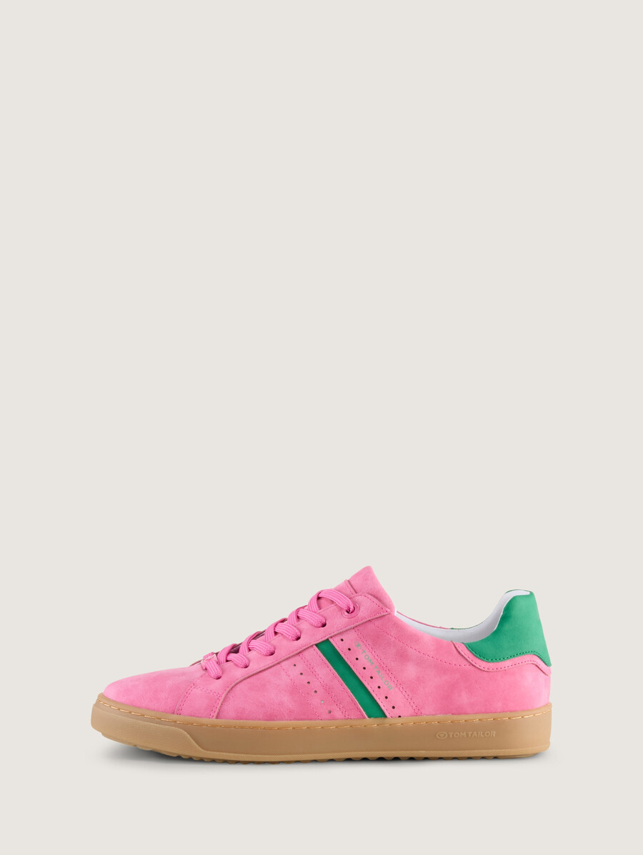 zapatillas con bloques de color